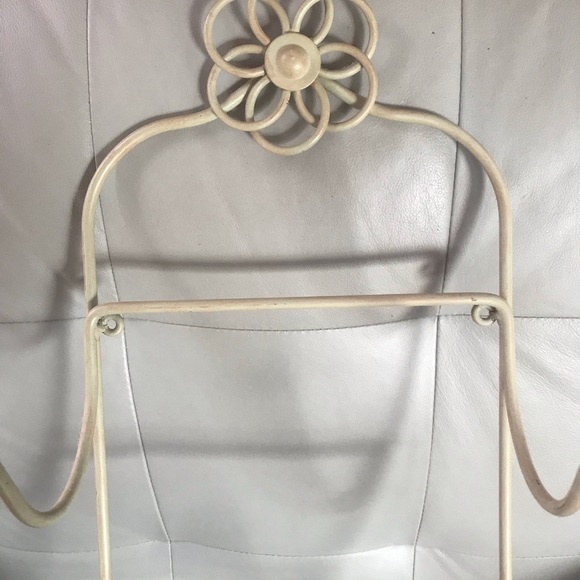 SOLD Shabby Chic Wine Rack - Picture 3 of 5